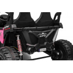 Elektrická bugina - Buggy 4x4 - ružová